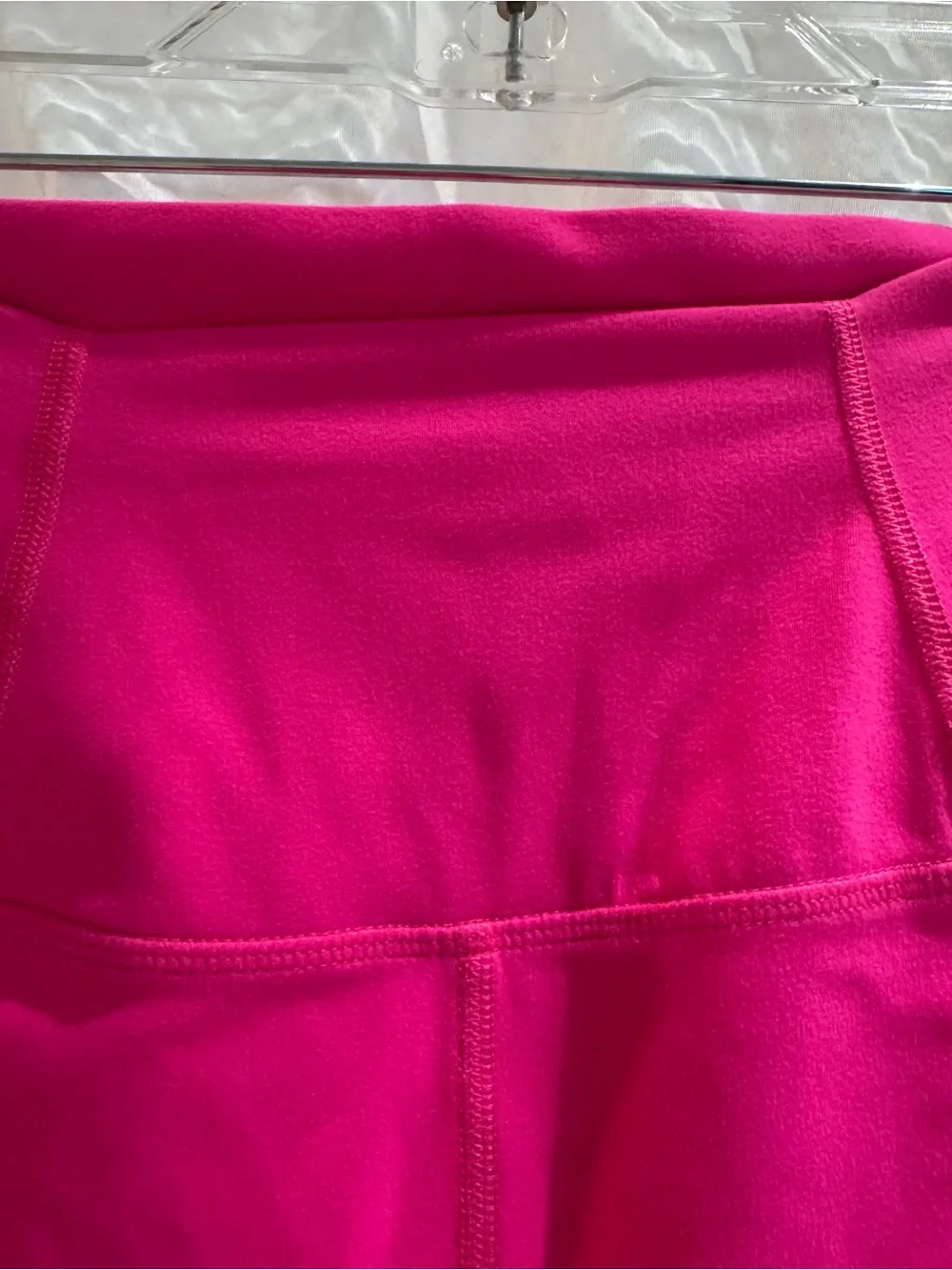 FP Movement by Free People High-Rise Bike Shorts in Hot Pink